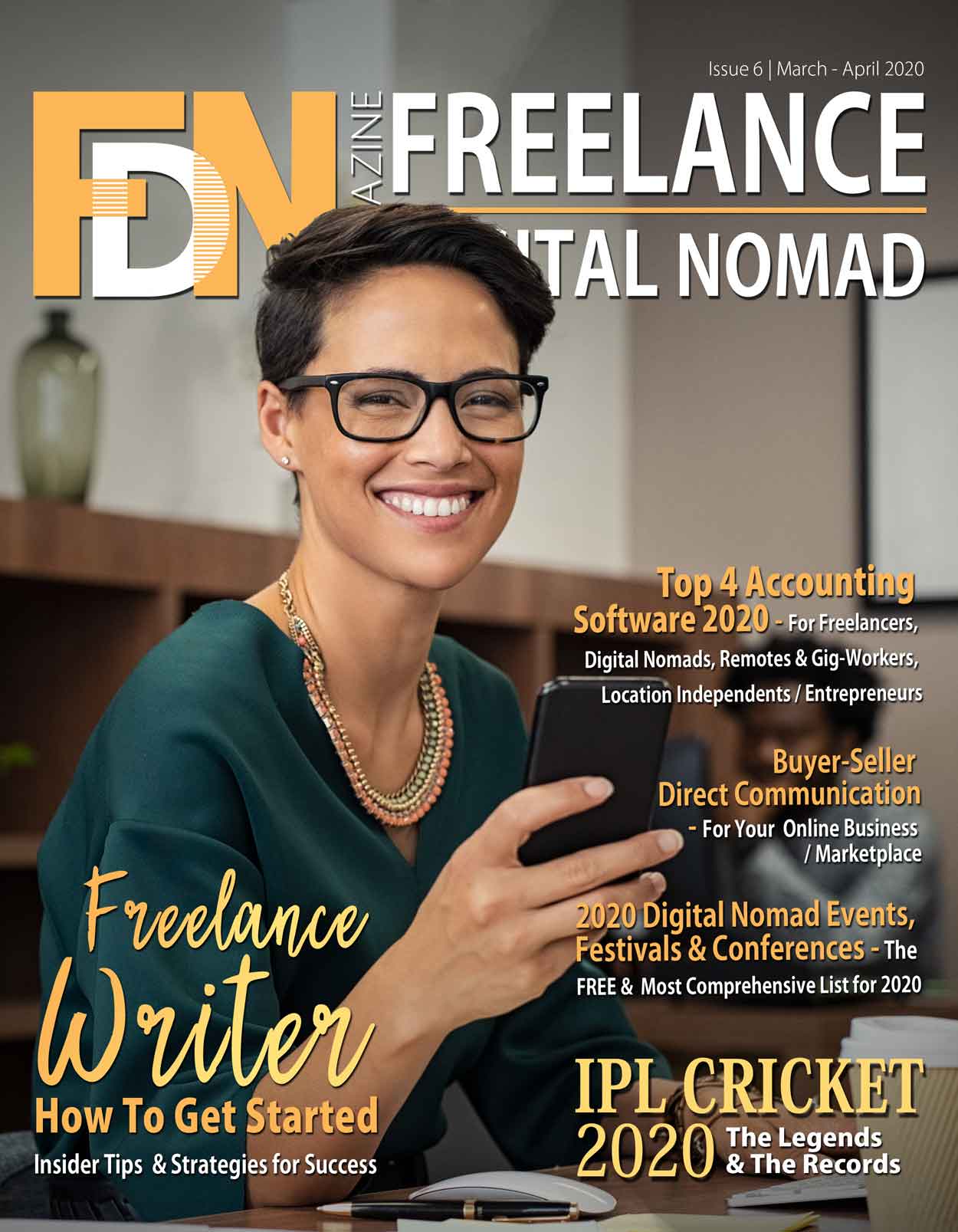 FDN Life Magazine - March - April 2020 Issue 6 - Magazine for Digital Nomads, Freelancers, Remotes, Gig-Workers and Location Independents