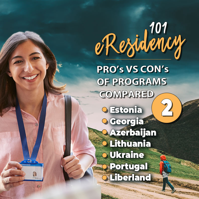 The best eResidency countries in the world. PRO and Cons of eResidency
