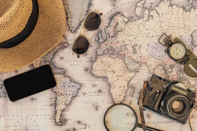 packing list for digital nomads on long term travel