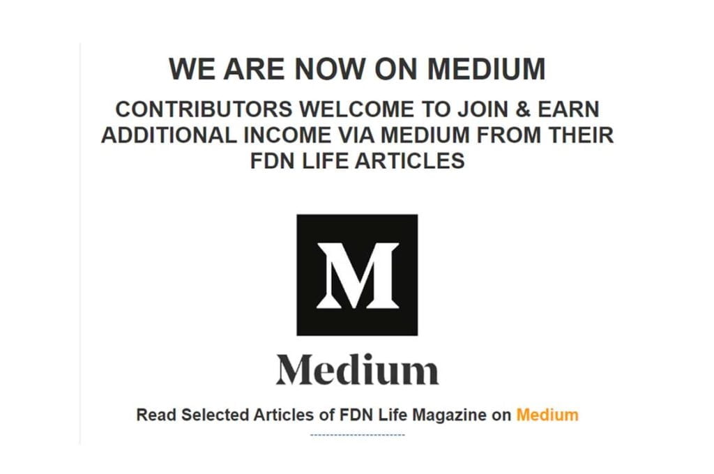 FDN Life and FDN Life Magazine is Now On Medium.com